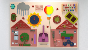 Бизиборд «Бытовые предметы» - fgospostavki.ru - Чита