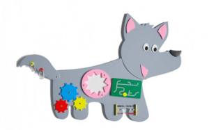 Бизиборд «Любопытный волк» - fgospostavki.ru - Чита