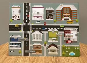 Настенная панель «Городские улицы» - fgospostavki.ru - Чита