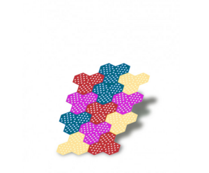 Настенная панель сборная (12 шт) - fgospostavki.ru - Чита