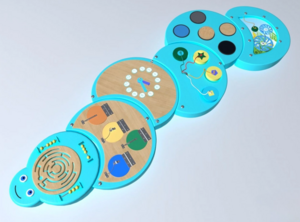 Развивающая панель «Гусеница» - fgospostavki.ru - Чита