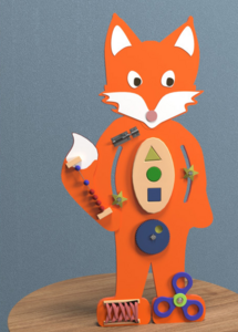 Бизиборд «Мудрая лиса» - fgospostavki.ru - Чита