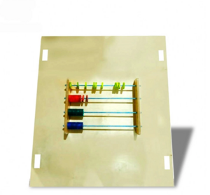 Тактильно-развивающая панель «Цветные счеты» - fgospostavki.ru - Чита