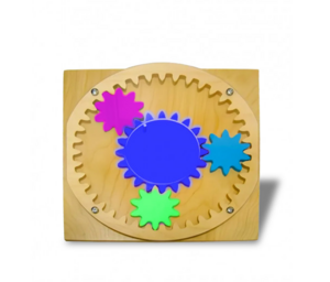 Тактильно-развивающая панель «Цветные шестеренки» - fgospostavki.ru - Чита
