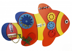 Бизиборд «Оранжевая рыбка» - fgospostavki.ru - Чита