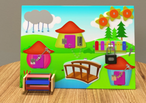 Тематическая настенная панель «Кто где живет» - fgospostavki.ru - Чита