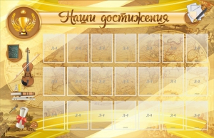 Стенд "Наши достижения" Вариант 5 - fgospostavki.ru - Чита