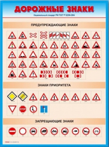 Стенды "Дорожные знаки № 4" - fgospostavki.ru - Чита