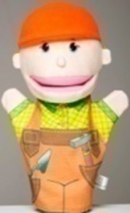 Кукла "Веселый рассказчик" Строитель - fgospostavki.ru - Чита