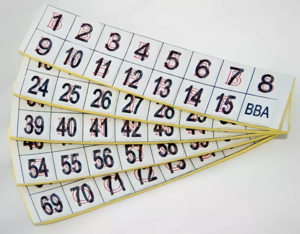 Фишки для игры «Бинго» со шрифтом Брайля - fgospostavki.ru - Чита