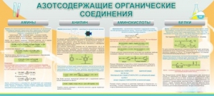 Стенд "Азотсодержащие органические соединения" - fgospostavki.ru - Чита