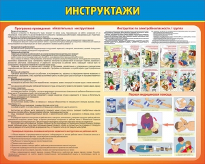 Стенд "Инструктажи" - fgospostavki.ru - Чита