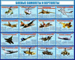 Стенд "Боевые самолеты и вертолеты" - fgospostavki.ru - Чита