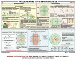 Плакат "Рассеивание пуль при стрельбе" - fgospostavki.ru - Чита
