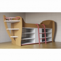 Детская кровать-чердак «Корабль» - fgospostavki.ru - Чита