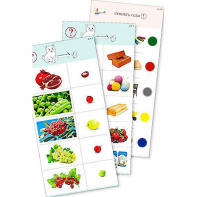 Комплект из 10 карточек "Обучающий калейдоскоп для ДО. Познание. Части и целое" - fgospostavki.ru - Чита