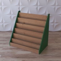 Стеллаж-витрина для книг "Познавательная горка" - fgospostavki.ru - Чита