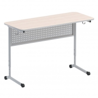 Стол ученический двухместный с перфорированной панелью - fgospostavki.ru - Чита