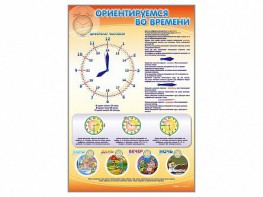 Стенд "Ориентируемся во времени" Вариант 1 - fgospostavki.ru - Чита