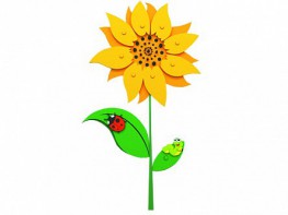 Сенсомоторное декоративно-развивающее панно "Подсолнух" - fgospostavki.ru - Чита