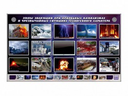 Многофункциональный интерактивный стенд-тренажер "Этапы эвакуации при природных катаклизмах и чрезвычайных ситуациях техногенного характера" - fgospostavki.ru - Чита