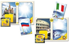 Настольно-печатная игра "Флаги стран мира 1. Европа" - fgospostavki.ru - Чита