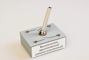 Выключатель двухполюсный (демонстрационный) - fgospostavki.ru - Чита