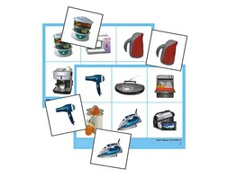 Логопедическое лото "Бытовая техника" (4 планшета, 24 карточки, цветное, ламинированное) - fgospostavki.ru - Чита