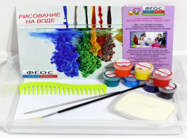 Набор для рисования "Эбру-Семерка" - fgospostavki.ru - Чита
