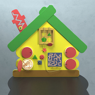 Бизиборд «Волшебный теремок» - fgospostavki.ru - Чита