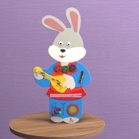 Бизиборд «Зайчик-побегайчик» - fgospostavki.ru - Чита