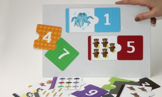 Набор магнитных карточек "Состав числа от 1 до 10" - fgospostavki.ru - Чита