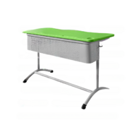 Школьный двухместный стол с перфорированным экраном - fgospostavki.ru - Чита