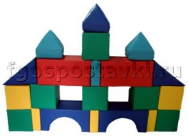 Мягкий модуль-конструктор "Городок" (21 элемент) - fgospostavki.ru - Чита