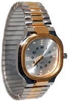 Часы со шрифтом Брайля мужские золото-серебро - fgospostavki.ru - Чита