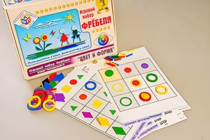 Игровой набор Фребеля "Цвет и форма" (серия "Эксперимент") - fgospostavki.ru - Чита