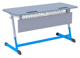 Парта NOMAD двухместная регулируемая по высоте - fgospostavki.ru - Чита