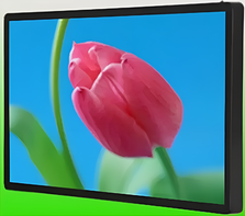 Киоск информационный настенный сенсорный 27" (вариант 2) - fgospostavki.ru - Чита