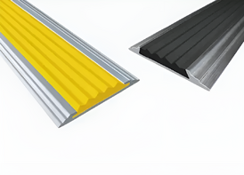 Алюминиевая полоса с резиновой вставкой 1330 миллиметров - fgospostavki.ru - Чита