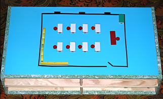 Магнитный набор для реабилитации "Ориентир" (для слепых и слабовидящих детей) - fgospostavki.ru - Чита