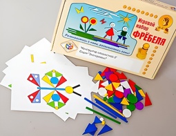 Игровой набор Фребеля "Конструктор плоскостной-3" (Серия "Эксперимент") - fgospostavki.ru - Чита
