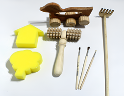 Набор инструментов для рисования на песке v2 - fgospostavki.ru - Чита