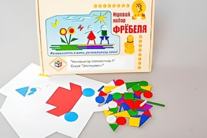 Игровой набор Фребеля "Конструктор плоскостной-1" (Серия "Эксперимент") - fgospostavki.ru - Чита
