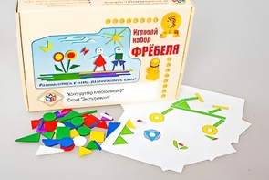Игровой набор Фребеля "Конструктор плоскостной-2" (Серия "Эксперимент") - fgospostavki.ru - Чита