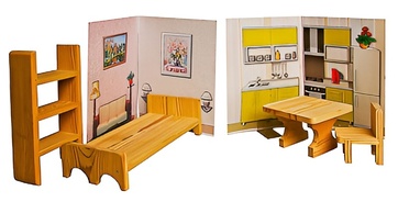 Игровой набор "Мебель" - fgospostavki.ru - Чита