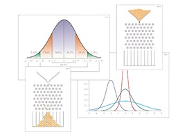 Модель-аппликация "Нормальное распределение (Распределение Гаусса)" (ламинированная) - fgospostavki.ru - Чита