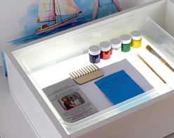 Стол-планшет "Водная фантазия" (Формат А4) - fgospostavki.ru - Чита