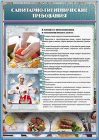 Стенд "Санитарно-гигиенические требования" - fgospostavki.ru - Чита