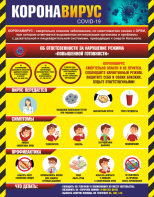 Плакат "Коронавирус" (вариант 1) - fgospostavki.ru - Чита