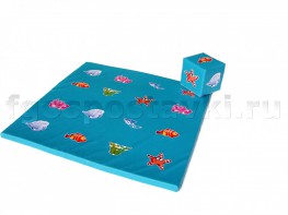 Игровой мат "Море" с кубиком - fgospostavki.ru - Чита